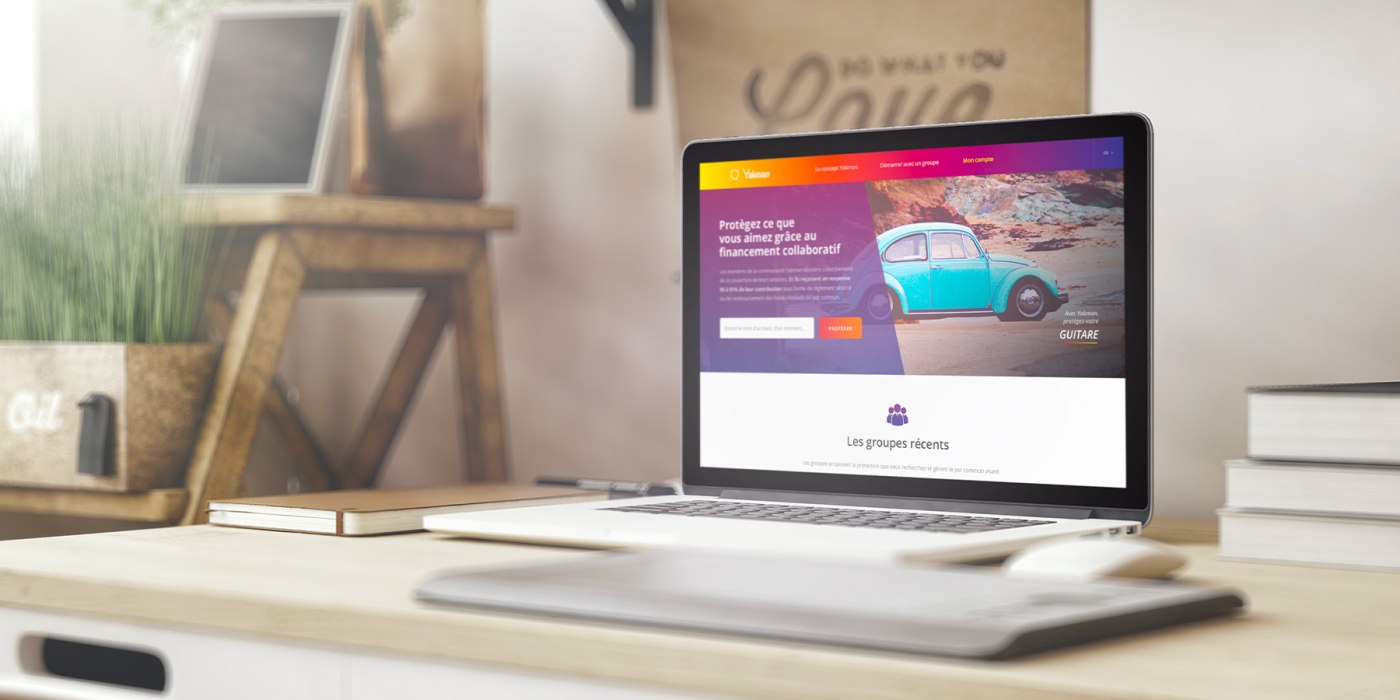 Création d'une plateforme d'auto-assurance collaborative Yakman