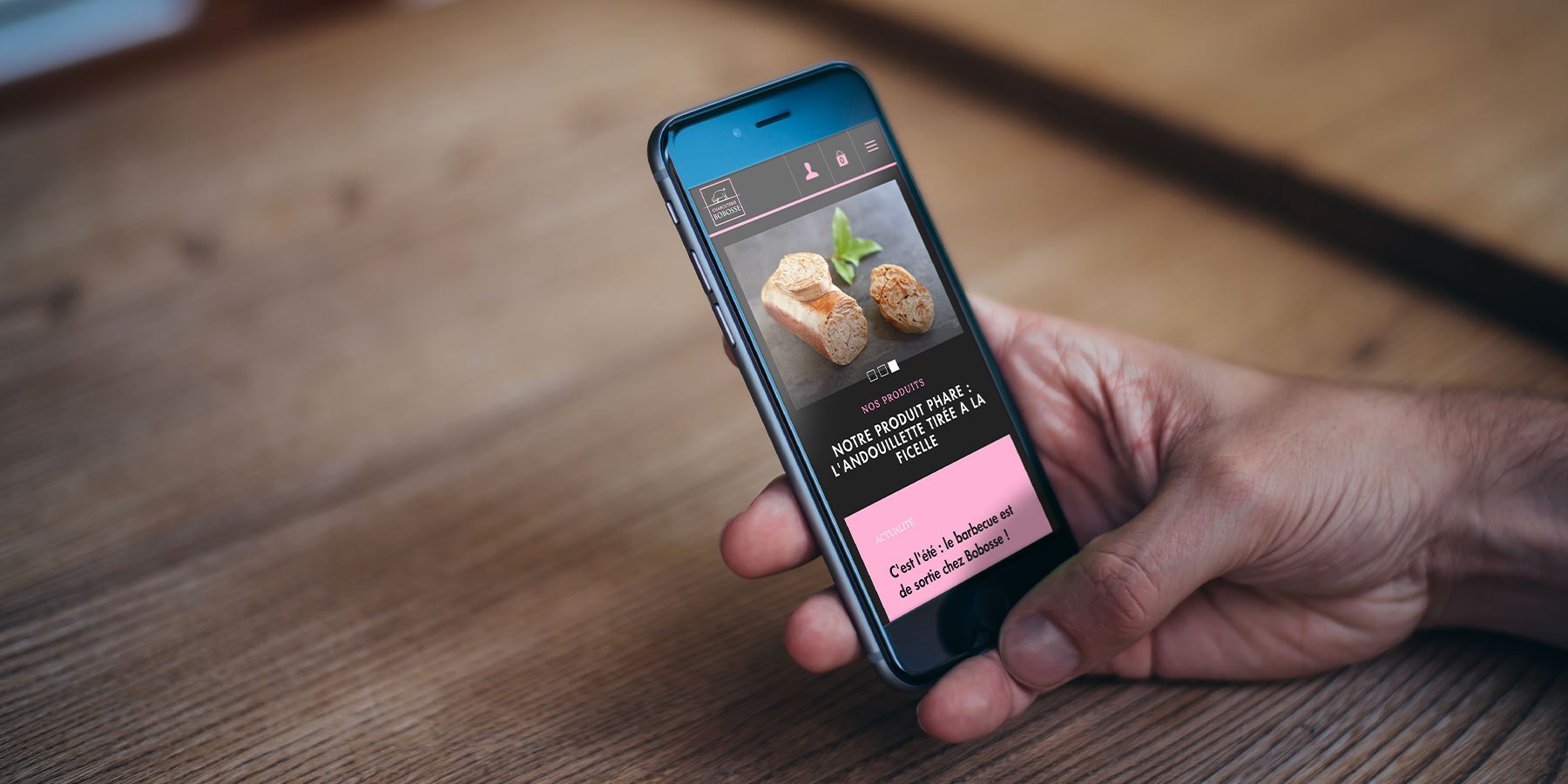 Refonte du site e-commerce charcuterie Bobosse - Novaway agence web